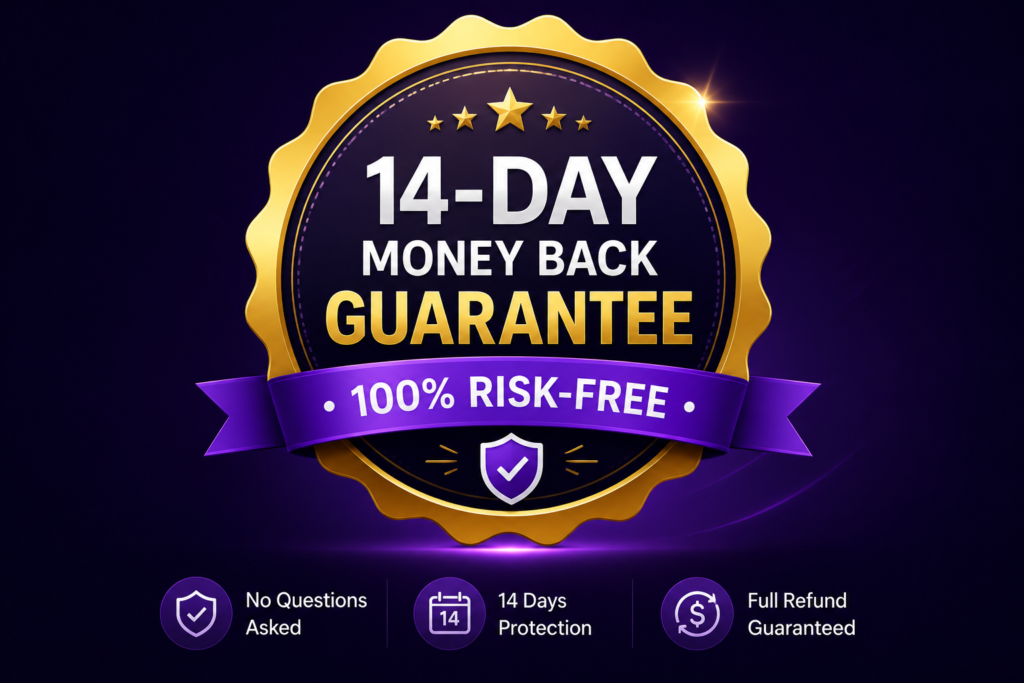 ContentClaw 30 day 100 percent money back guarantee badge